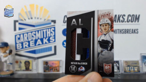 2013-14 Panini Prime - Nathan MacKinnon - Jumbo Patch 12/25