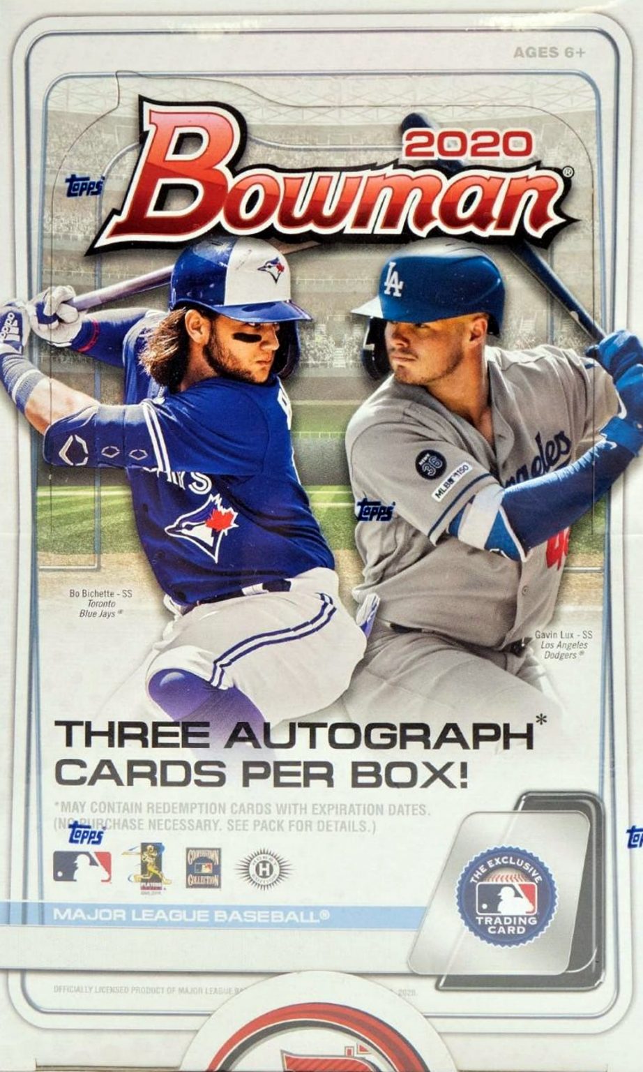 2020 Bowman Jumbo Baseball Checklist