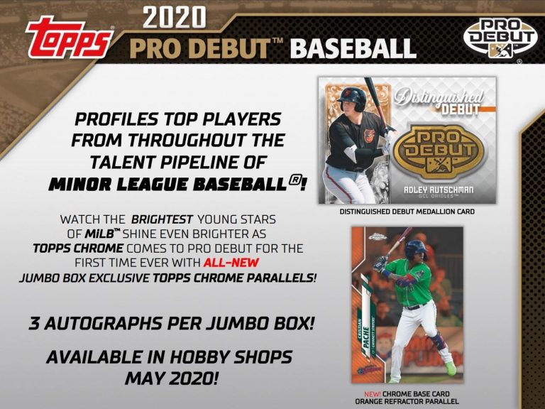 2020 Topps Pro Debut Baseball MLB Teams Checklist - Cardsmiths Breaks