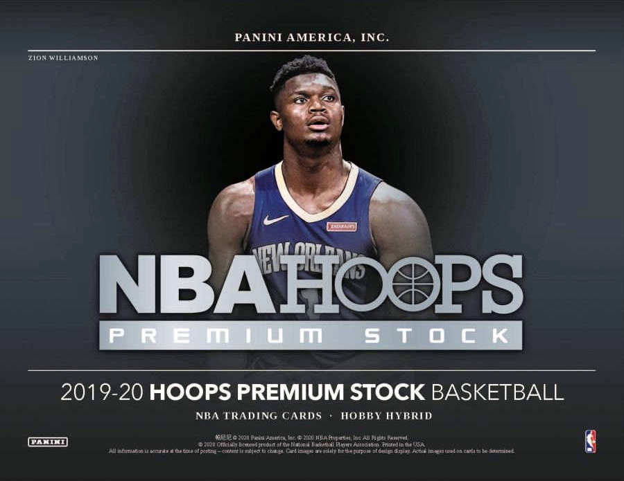 2019-20 Panini Hoops Premium Stock Basketball Checklist