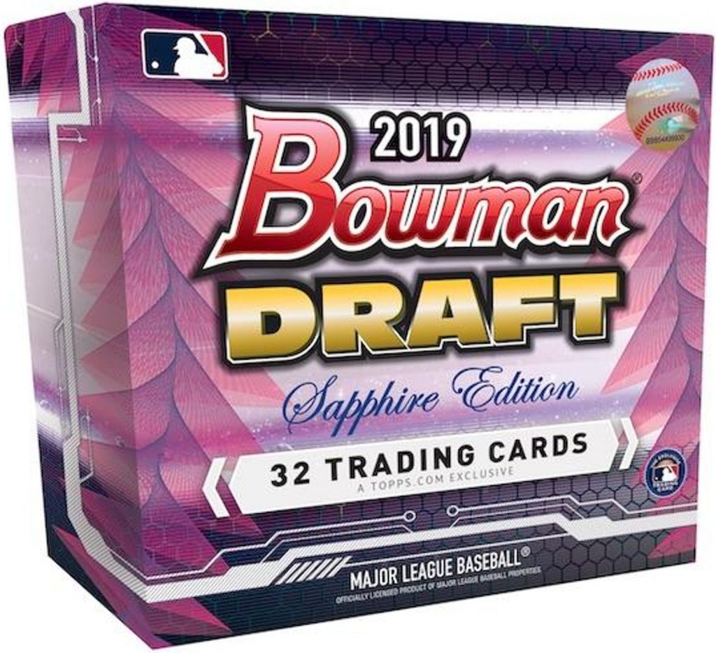 2019 Bowman Draft Sapphire Baseball Checklist