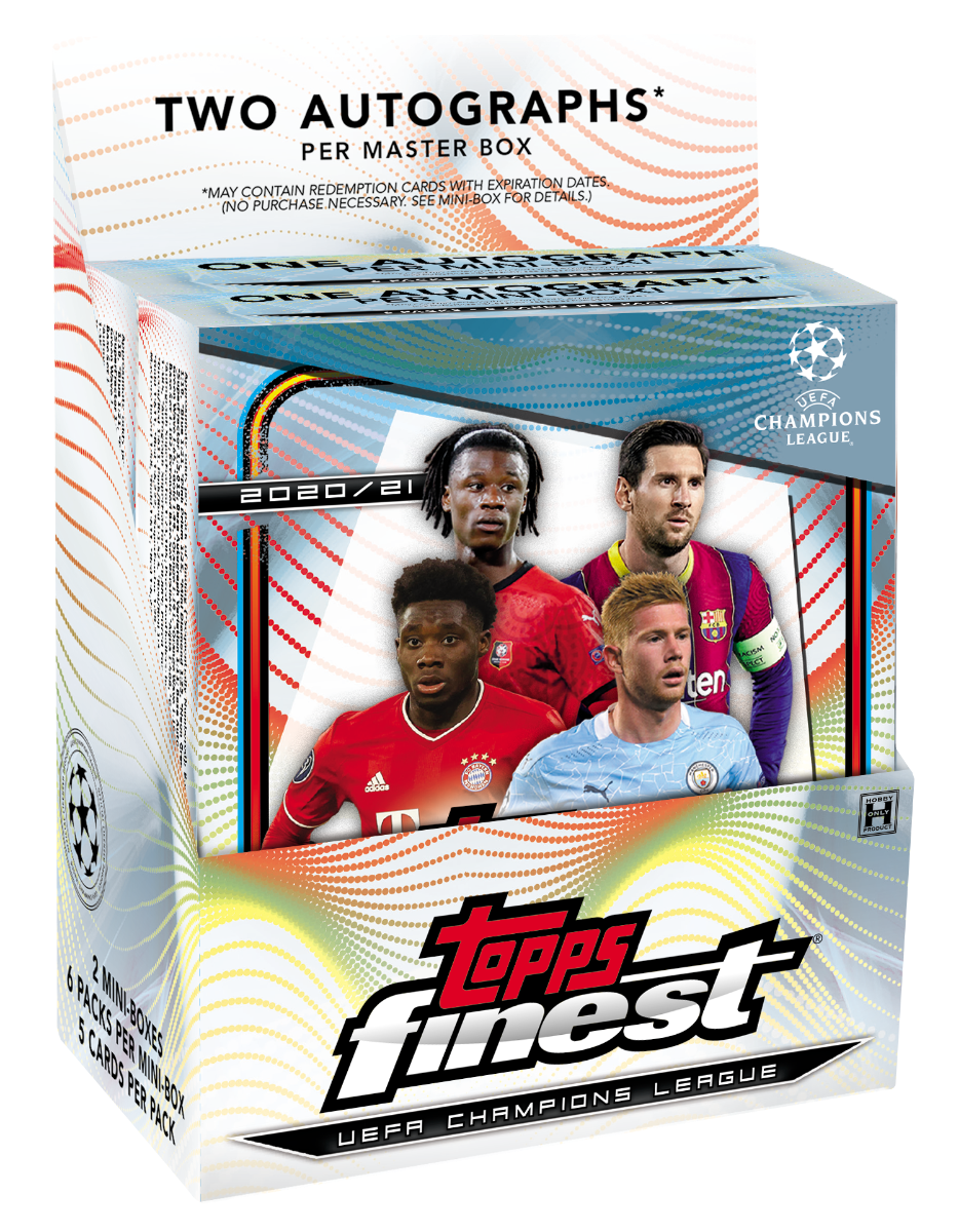 2020-21 Topps UEFA Champions League Finest Soccer Checklist