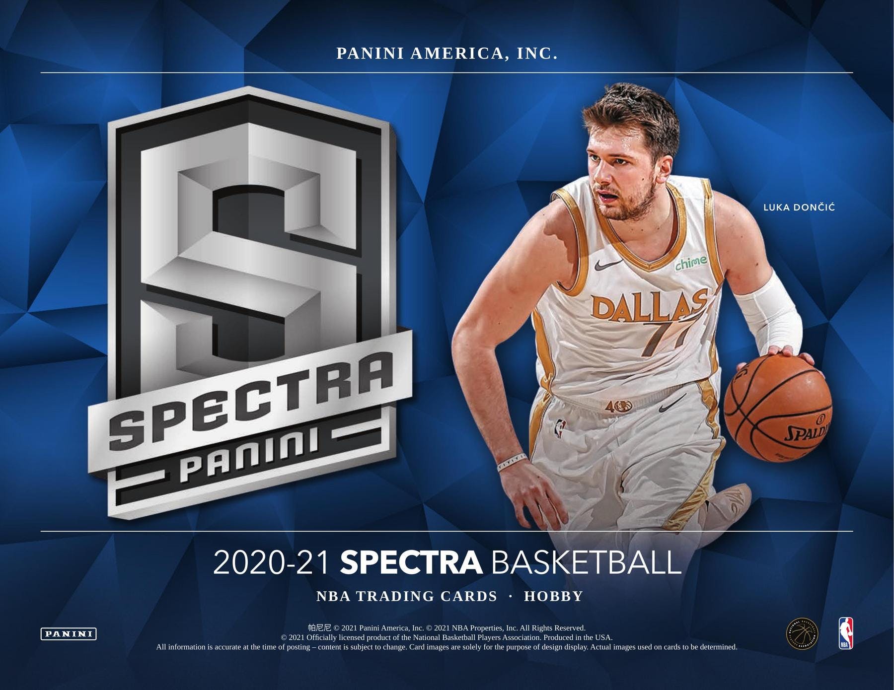 2020-21 Panini Spectra Basketball Checklist, Box Info, Team Set Lists