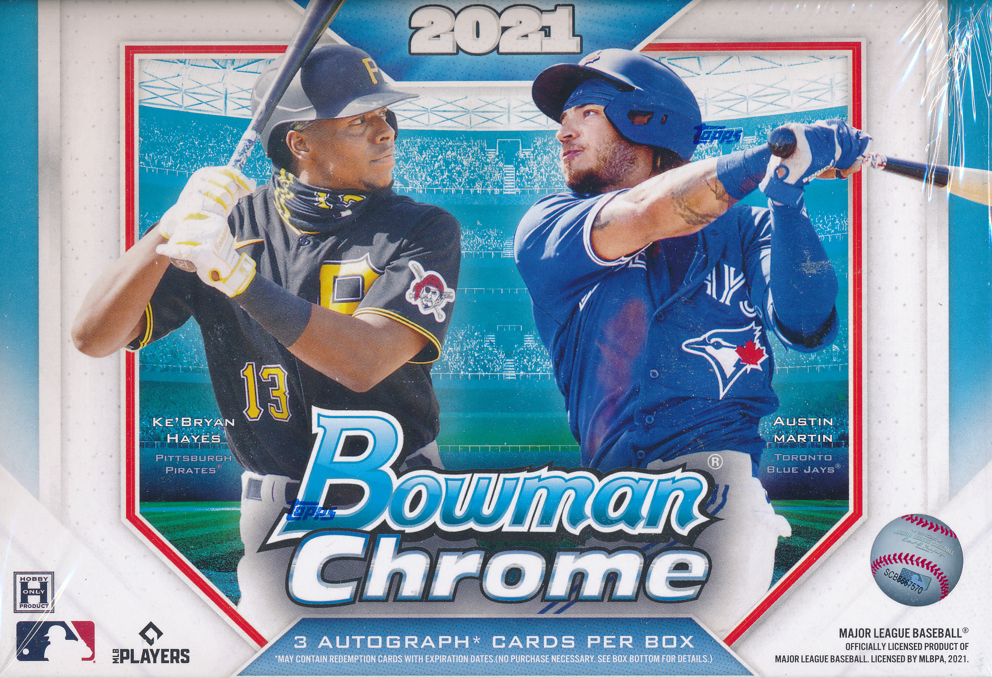 2021 Bowman Chrome HTA Baseball Checklist