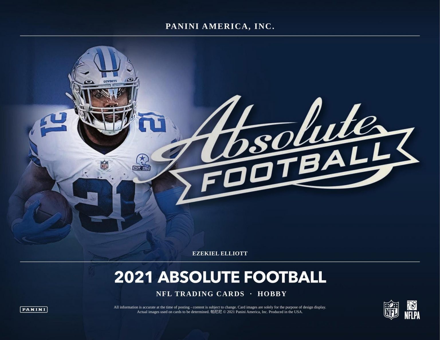 2021 Panini Absolute Football Checklist