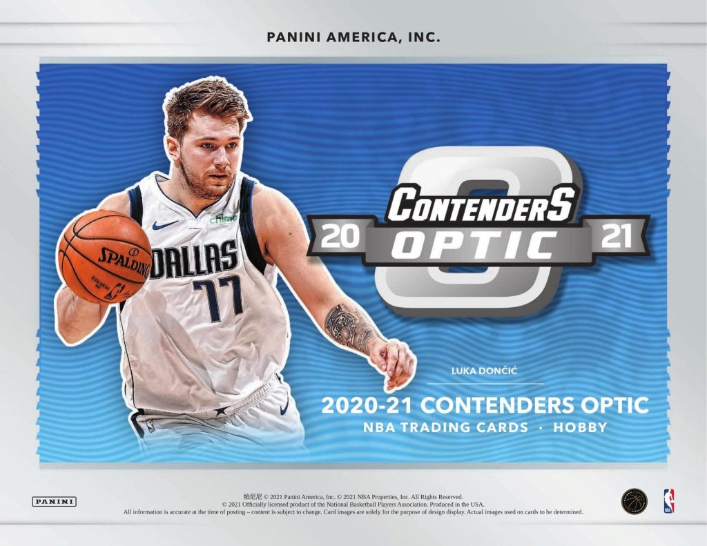 202021 Panini Contenders Optic Basketball Checklist