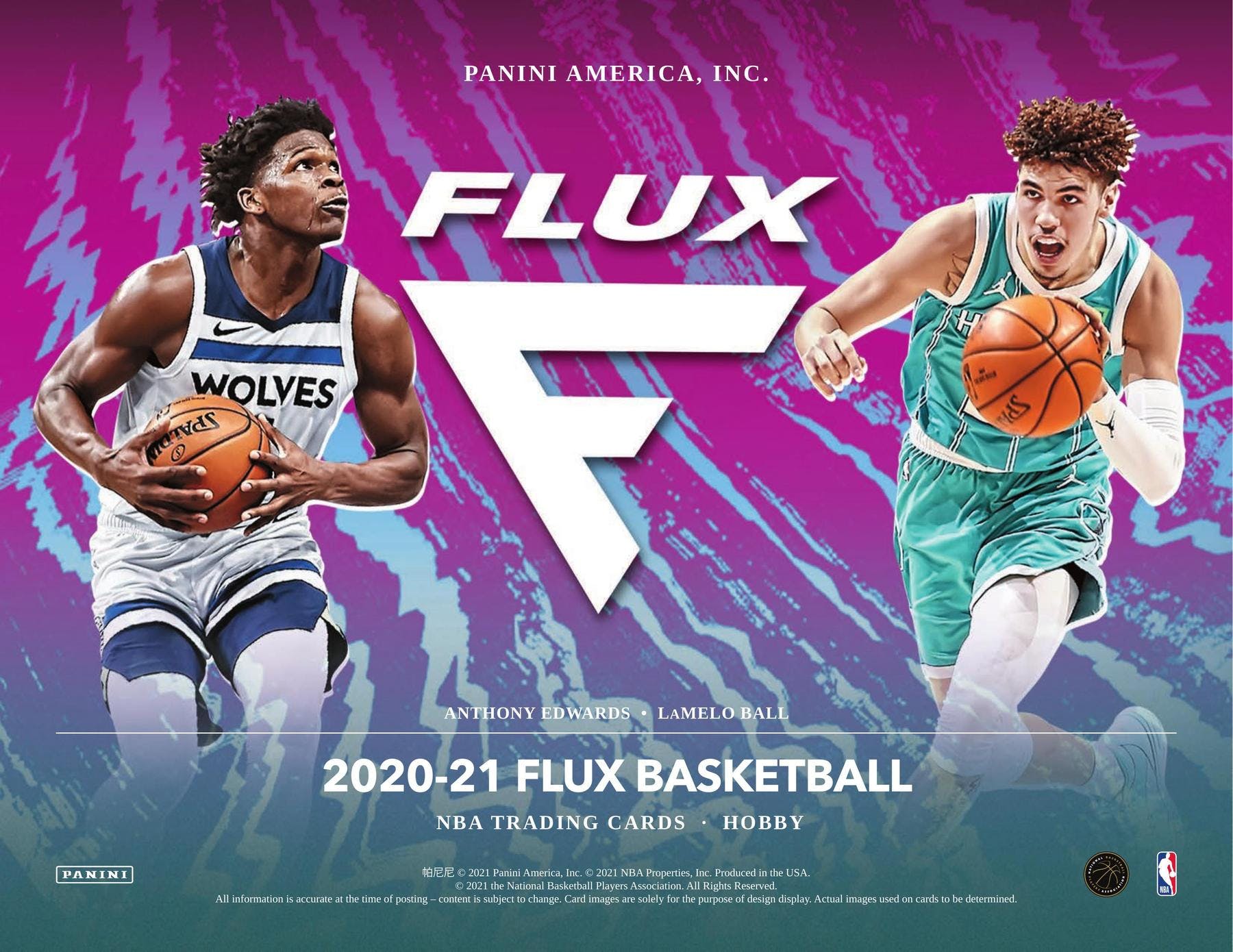 2020-21 Panini Flux Basketball Checklist