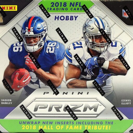2018 Panini Prizm Football Box Card – 2018 Panini Prizm Football Hobby