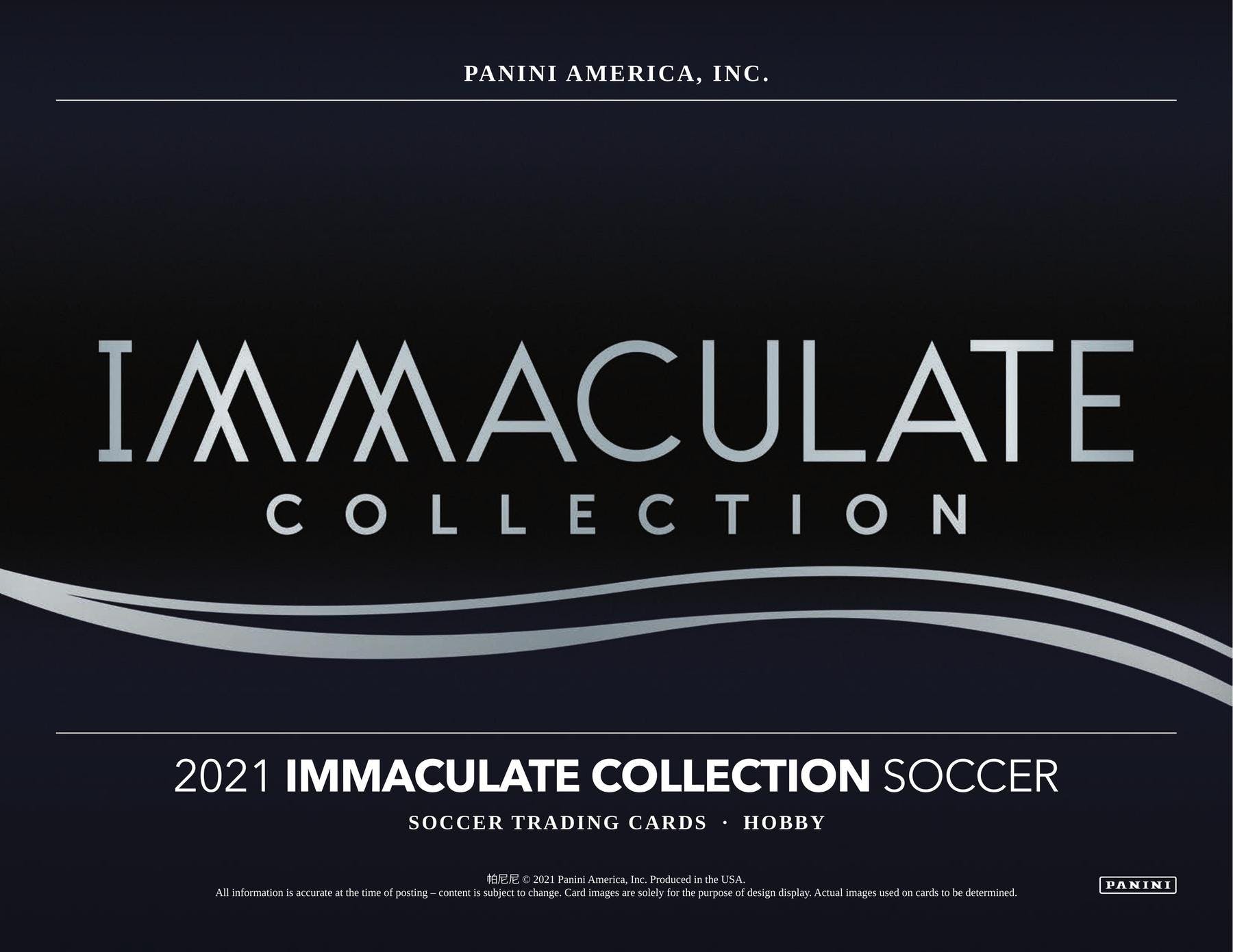 2021 Panini Immaculate Soccer Checklist