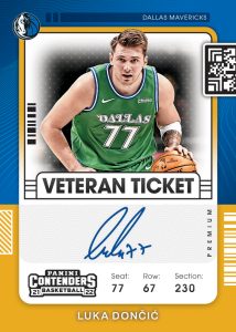 Veteran Season Ticket, Premium Gold Edition, Luka Doncic