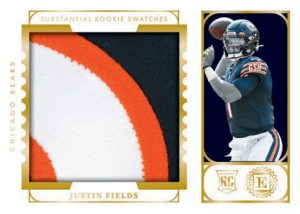 Substantial Rookie Swatches Pearl, Justin Fields
