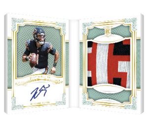 ROOKIE FIRST EDITION SIGNATURE BOOKLET HOLO GOLD, Justin Fields