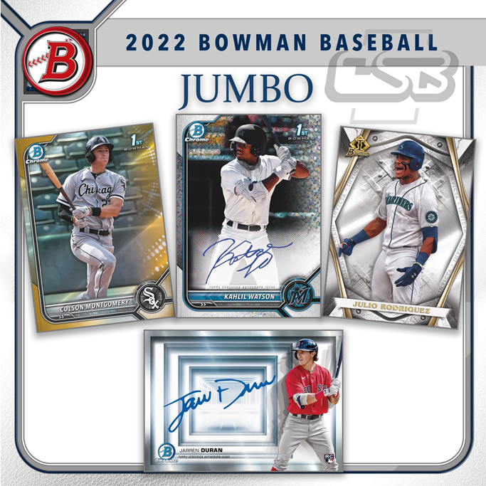 2022 Bowman Jumbo Baseball Checklist