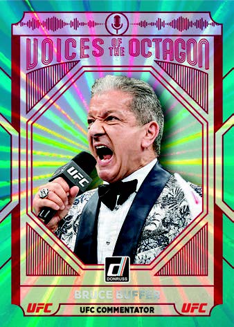 VOICES OF THE OCTAGON HOLO TEAL LASER, Bruce Buffer