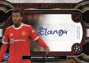 Rookie Reverence Autographs, Anthony Elanga