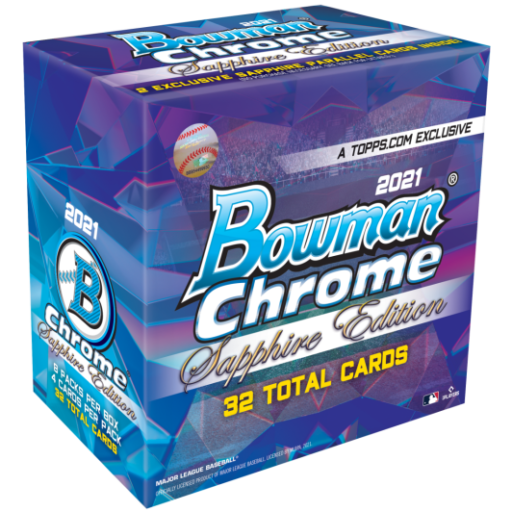 2021 Bowman Chrome Sapphire Edition Baseball