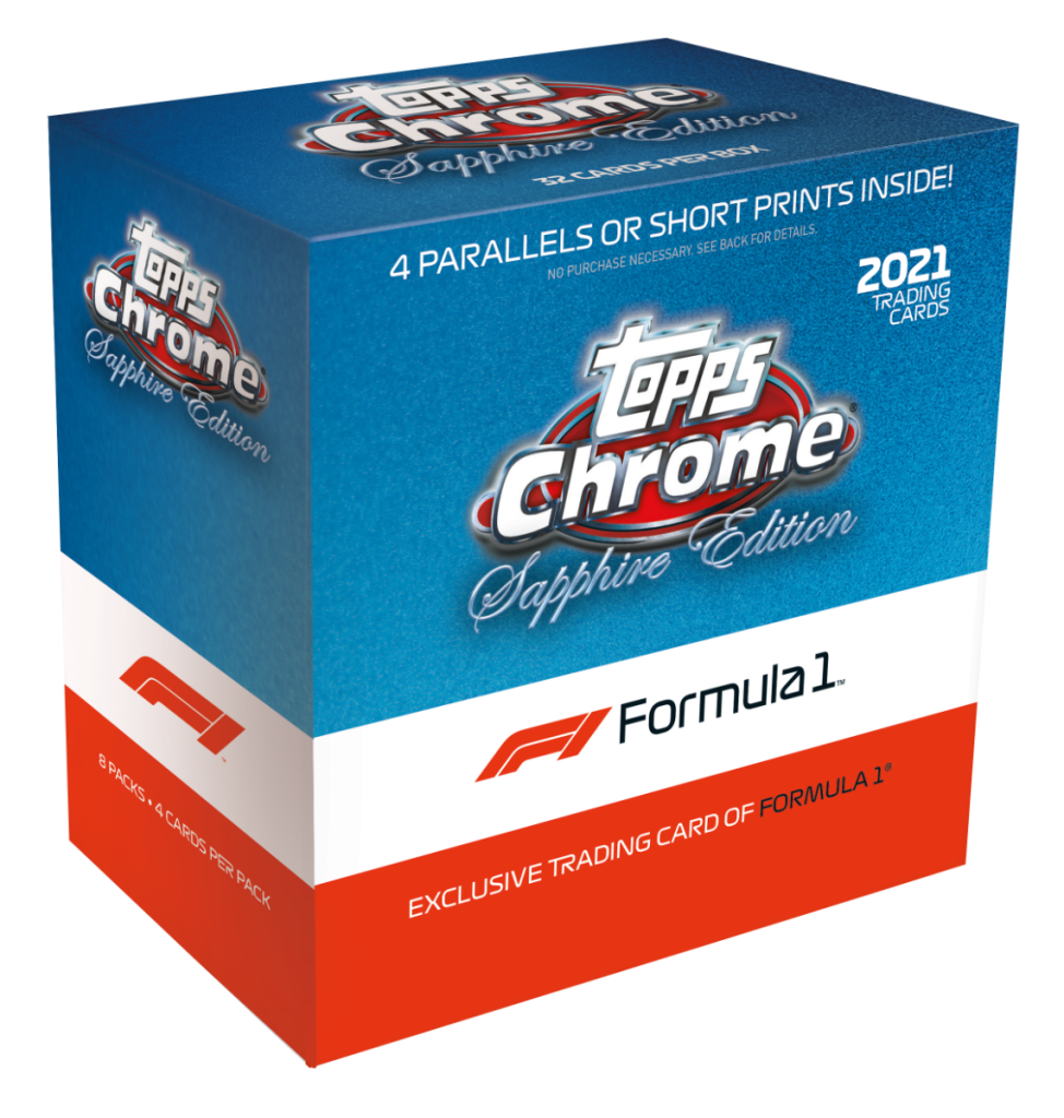 2021 Topps Chrome Formula 1 Sapphire Edition Checklist