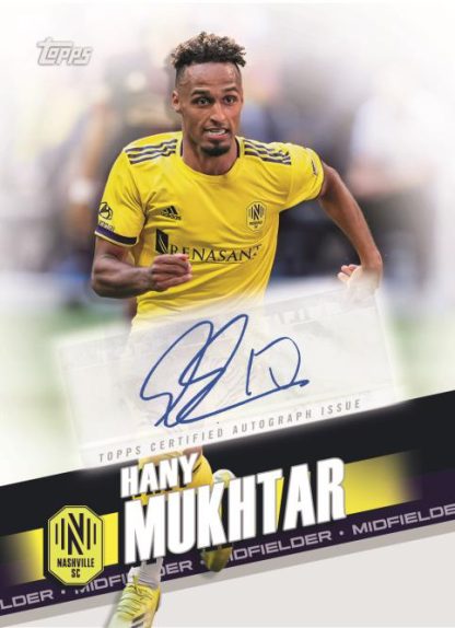 Base Card Autograph Parallel, Hany Mukhtar