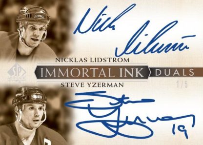 IMMORTAL INK DUALS, Nicklas Lidstrom, Steve Yzerman