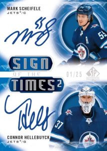 SIGN OF THE TIMES 2, Mark Scheifele, Connor Hellebuyck