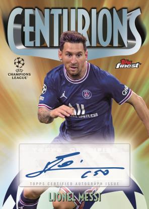 2021-22 Topps Finest UEFA Champions League Soccer Checklist