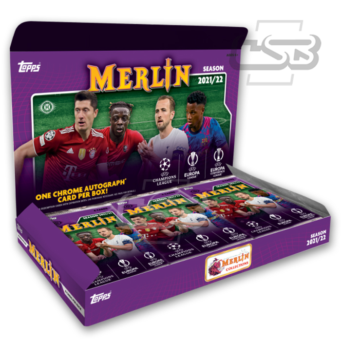 2021-22 Topps UEFA Champions League Merlin Soccer Checklist