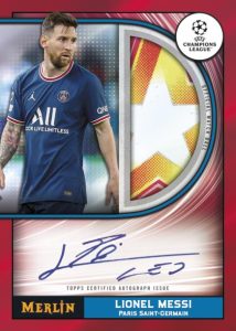 Merlin’s Match Ball Signatures - Red Parallel, Lionel Messi