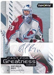Cast for Greatness Signatures, Patrick Roy