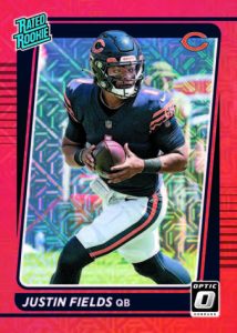 RATED ROOKIES RED MOJO, Justin Fields