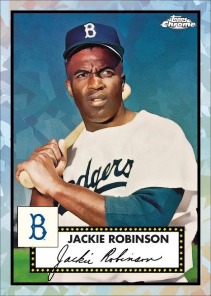2021 Topps Chrome Platinum Anniversary Hobby Lite Baseball- Jackie Robinson