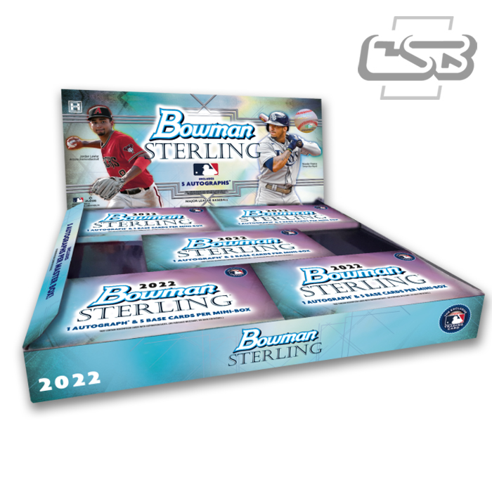 2023 Bowman Sterling Baseball Checklist, Team Sets, Box Info