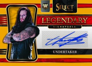 LEGENDARY SIGNATURES GOLD PRIZMS, Undertaker