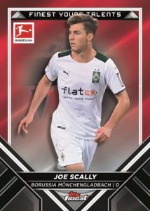 Finest Young Talents-Red Refractor Parallel, Joe Scally