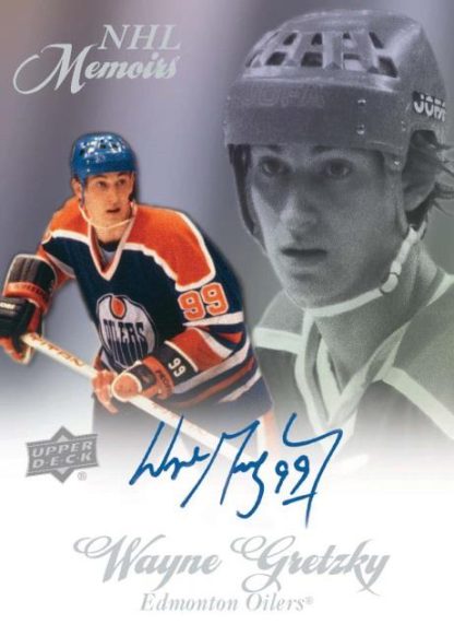 2020-21 Upper Deck Clear Cut Hockey- NHL MEMOIRS LEGENDS Regular, Wayne Gretzky