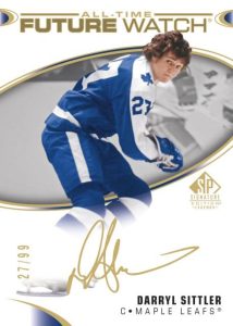 BASE SET - ALL-TIME FUTURE WATCH AUTOS Tier 2, Darryl Sittler