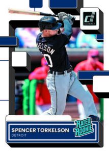 2022 Panini Chronicles Baseball- CLEARLY DONRUSS RATED ROOKIES, Spencer Torkelson