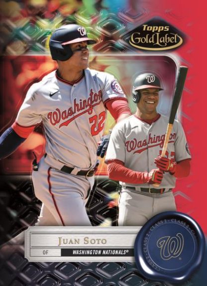 Class 2 Base Card - Red Parallel, Juan Soto