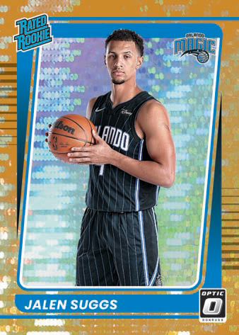 BASE RATED ROOKIES GOLD PULSAR H2, Jalen Suggs