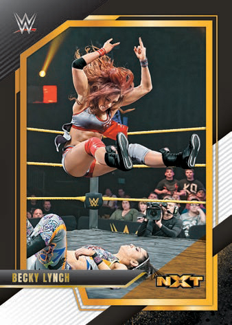 2022 Panini NXT WWE- BASE NXT ALUMNI BLACK, Becky Lynch