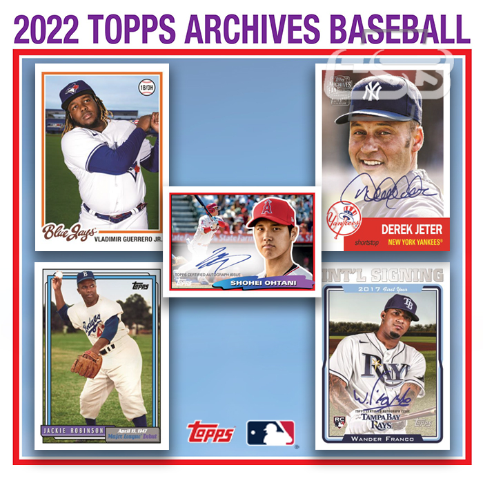 2022 Topps Archives Baseball Checklist