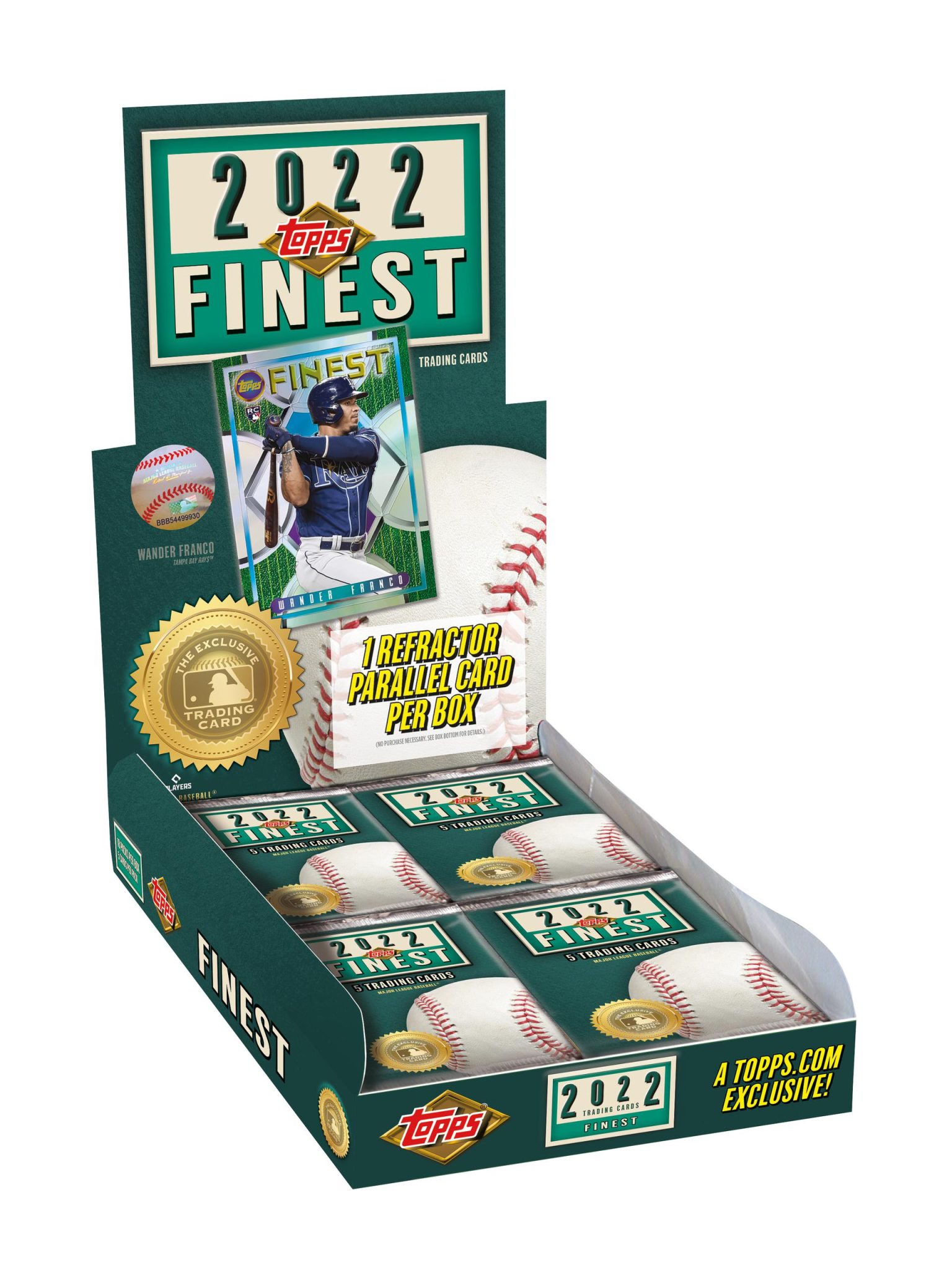 2022 Topps Finest Flashbacks Baseball Hobby Box | Steel City Collectibles