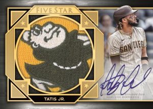 Five Star Auto Jumbo Prime Relic Card –Team Patch Parallel, Tatis Jr.
