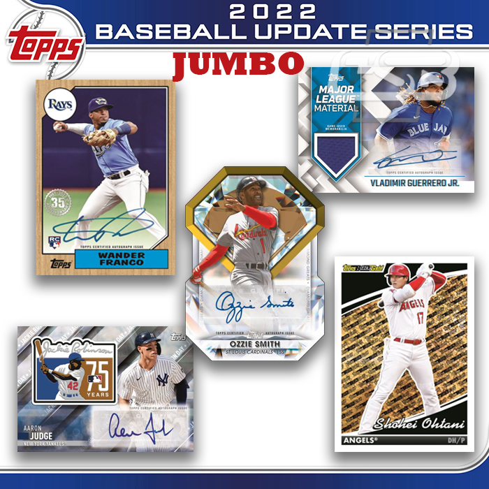 2022 Topps Update Series Jumbo Baseball 6 Box Case Break #4 Teams -  Cardsmiths Breaks