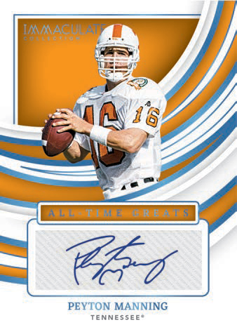ALL-TIME GREAT SIGNATURES, Peyton Manning