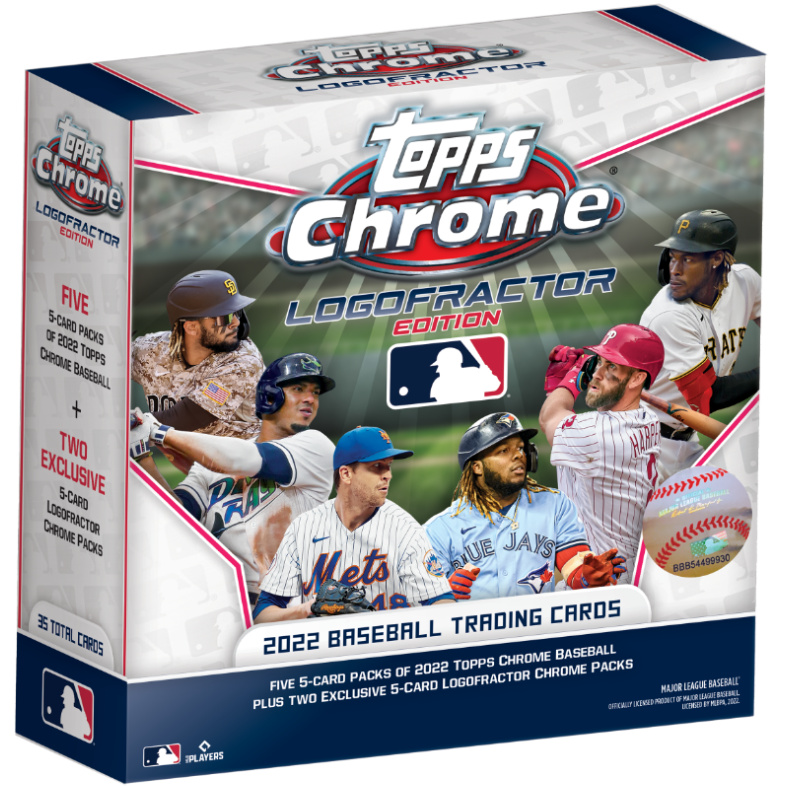2022 Topps Chrome Logofractor Edition Baseball Checklist