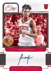 2021-22 One and One Basketball - ROOKIE AUTOGRAPHS RED, Jalen Green