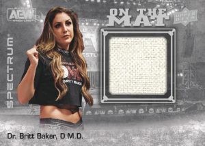 2021 Upper Deck AEW Spectrum Wrestling - ON THE MAT RELICS Regular, Dr. Britt Baker