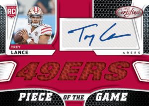 PIECE OF THE GAME SIGNATURES RED, Trey Lance