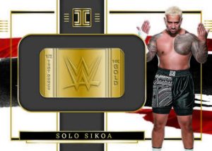 2022 Panini Impeccable WWE - GOLD WWE LOGO, Solo Sikoa