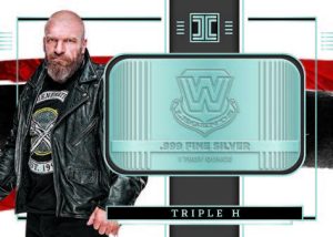 2022 Panini Impeccable WWE - SILVER WWE LEGENDS LOGO, Triple H